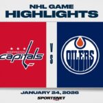 NHL Highlights | Capitals vs. Oilers - January 24, 2026