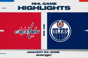 NHL Highlights | Capitals vs. Oilers - January 24, 2026