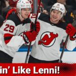 Livin' Like Lenni! New Jersey Devils HANG ON in Vancouver vs Canucks