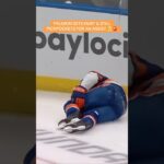 Palmieri tore his ACL and still made the assist 😳