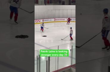 Patrik Laine is looking stronger every day 👀