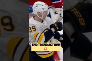 Geekie Finishes Off A Sweet Feed From Pastrnak!