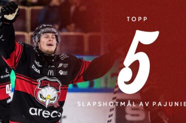 🚨 TOPP 5: Slapshotmål av Lauri Pajuniemi