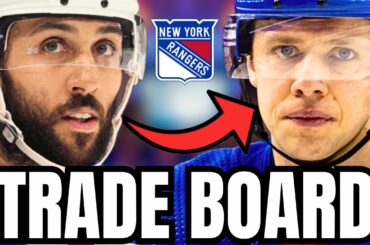 THREE New York Rangers on TRADE BOARD & MOCK TRADES for Artemi Panarin!