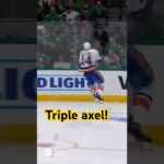 POV: NHL Player Just Did a Triple Axel 😳⛸️