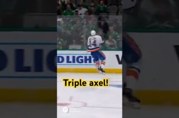 POV: NHL Player Just Did a Triple Axel 😳⛸️
