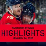 Panthers at Wild Highlights | Marchy Calls Game in OT!!! | 01.24.26
