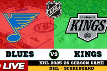 🔴LIVE : Los Angeles Kings Vs St. Louis Blues | NHL 2026 | NHL Live SCOREBOARD