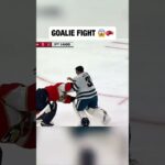 Goalie Fight: Bobrovsky vs Nedeljkovic 😳