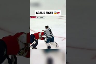 Goalie Fight: Bobrovsky vs Nedeljkovic 😳