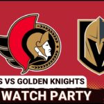 LIVE: Ottawa Senators vs Vegas Golden Knights - NHL Watch Party - January 25, 2026