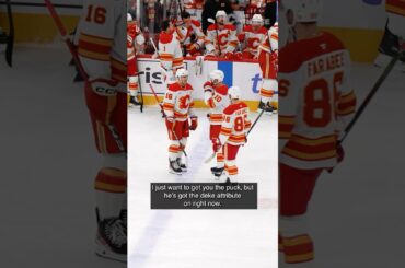 Mic'd up vs. the Blackhawks