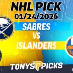 Sabres vs. Islanders NHL Betting Odds & Picks, 1/24/26 | Night Moves Show