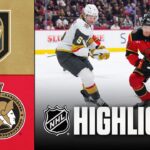 Golden Knights vs. Senators | NHL Highlights | January 25, 2026