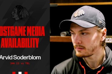 "Obviously not enough." | Arvid Soderblom Postgame 1.23.26