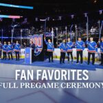 Fan Favorites Pregame Ceremony