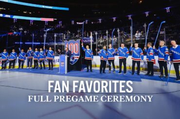 Fan Favorites Pregame Ceremony