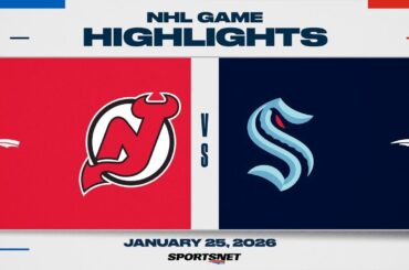 NHL Highlights | Devils vs. Kraken - January 25, 2026