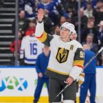 Marner gets emotional tribute in return to Toronto