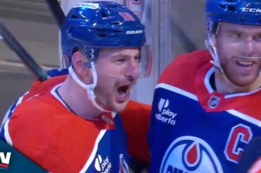 Oilers' Zach Hyman Shovels In Tying Goal In Final Minute Of Third Period