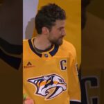 Nashville Honours Roman Josi For Reaching 1000 Games! 🏒