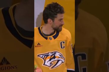 Nashville Honours Roman Josi For Reaching 1000 Games! 🏒