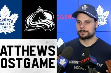 Auston Matthews | Post Game vs Colorado Avalanche | January 25, 2026