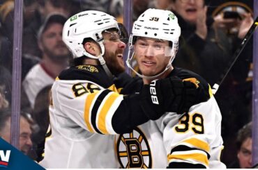 Bruins' David Pastrnak Makes Slick Pass Leading To Tap-In Finish For Morgan Geekie