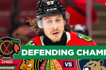 BLACKHAWKS POSTGAME: Tyler Bertuzzi Nets 25th as Florida Panthers DOMINATE Chicago | CHGO Blackhawks