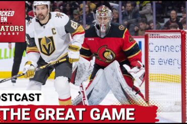 POST CAST: MADS SØGAARD GREAT, OTTAWA SENATORS OFFENCE ERUPTS IN BLOWOUT WIN VS VEGAS GOLDEN KNIGHTS