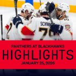 Panthers at Blackhawks Highlights | 01.25.26