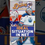 This is Why Oilers' Goalies Push Each Other 🔥 #hockey #nhl #oilers