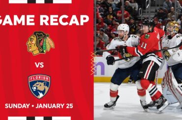 Blackhawks vs. Panthers Game Highlights | 1.26.26