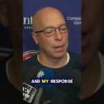 Kent Hughes Masterclass Lane Hutson Extension! #shorts #reels #nhl #hockey #montrealcanadiens