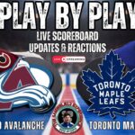 🏒 LIVE: Toronto Maple Leafs vs Colorado Avalanche NHL Play by Play & Reactions!