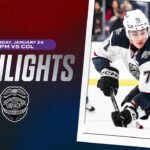 Jan. 24th Highlights: ONT 4, COL 1