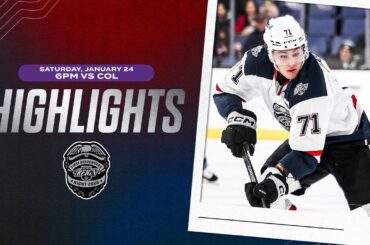 Jan. 24th Highlights: ONT 4, COL 1
