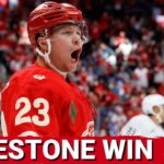 Lucas Raymond scores his 100th NHL goal in satisfying bounceback win over Maple Leafs