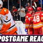 Ducks @ Flames Postgame Reaction | FN After Burner - Game 52