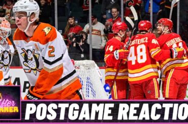 Ducks @ Flames Postgame Reaction | FN After Burner - Game 52