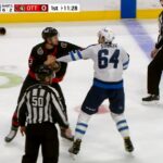 Josh Brown Drops The Gloves With Logan Stanley