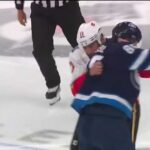 Milan Lucic drops the gloves with Nathan Beaulieu