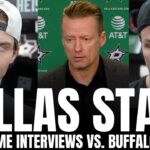 Miro Heiskanen, Justin Hryckowian, Oskar Back & Gulutzan Respond to Stars "Regressing", Tampa Loss