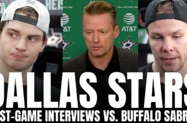 Miro Heiskanen, Justin Hryckowian, Oskar Back & Gulutzan Respond to Stars "Regressing", Tampa Loss