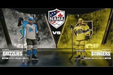 NAHA 2025-26 Season - Alaska Grizzlies (8-4-1) @ Cincinnati Stingers (7-6-1)