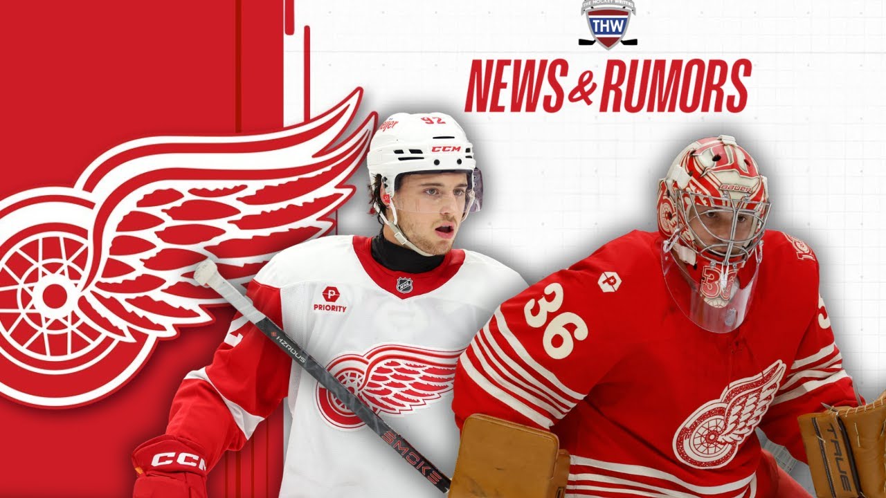 Red Wings News & Rumors: Kasper's Resurgence, Gibson For Vezina, Cossa, Augustine & More