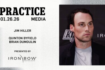 MEDIA: Brian Dumoulin, Quinton Byfield, and Jim Hiller | 01.26.26 in Columbus