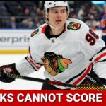 Chicago Blackhawks Offense, Connor Bedard Slumping | Point Streak Snapped With Loss To Panthers