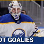 Alex Lyon, Ukko-Pekka Luukkonen, Colten Ellis a three-headed MONSTER for the Buffalo Sabres