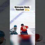 Desharnais LEVELS Tkachuk 😱💥 #hockey #nhl #tkachuk